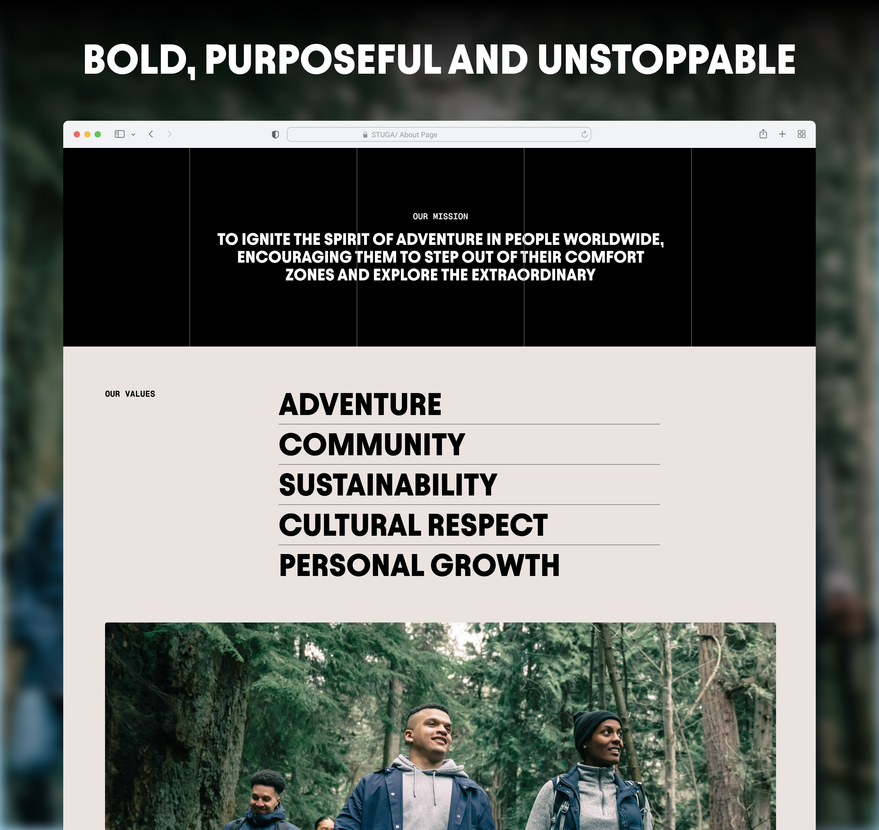 Not Just Another Pretty Interface about me about page about us bold branding figma freelance minimal product design sharp ui ux web design website