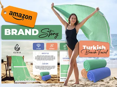 Amazon Brand Story Design a content design amazon visuals branding brans story design gallery images listing images product branding