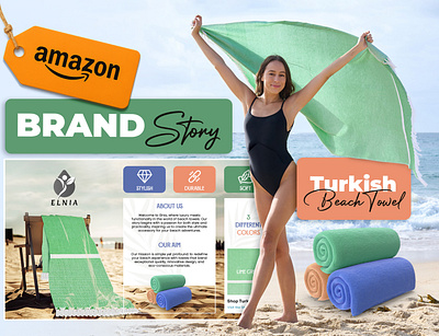 Amazon Brand Story Design a content design amazon visuals branding brans story design gallery images listing images product branding