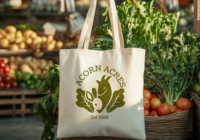 Acorn Acres Brand Creation brand identity branding graphic design logo