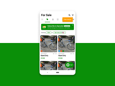 Sprocket Android Filter Tooltip bicicleta bicycle bike buy cycle dog education filter find highlight parts price search sort specs sprocket tip tooltip tutorial types