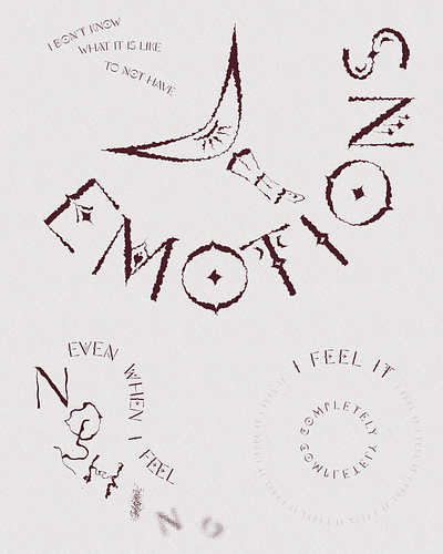Awareness graphic design typography