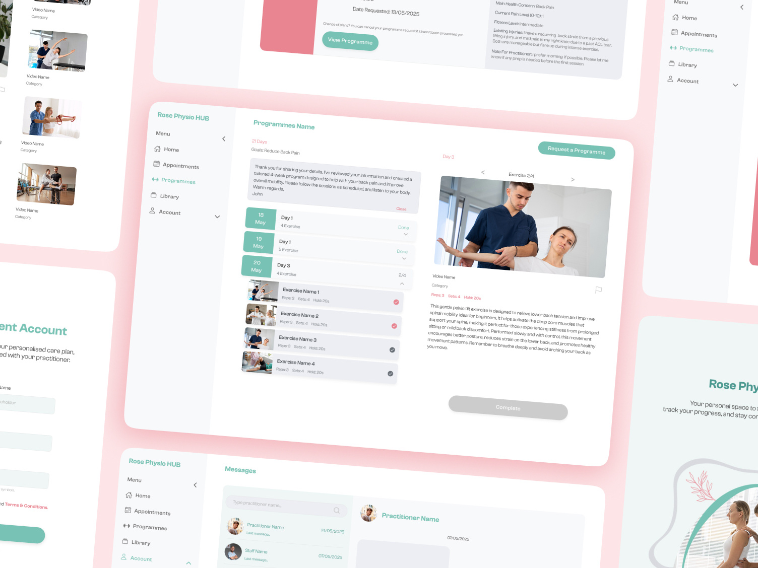 Example of Web App & Platform UI/UX Design