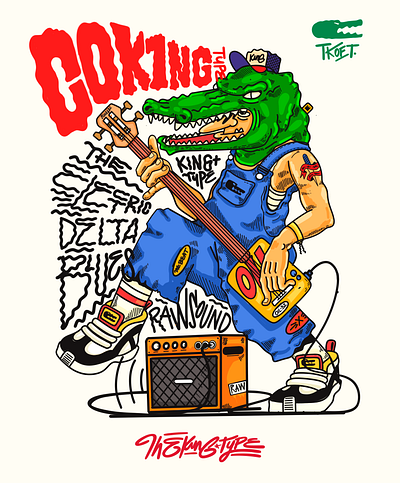 POSTERS/ THE KING OF TYPE branding creative design graphic design illustratiom illustration illustration art director design logo ui