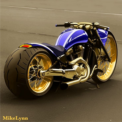 ChoppA byMikeLynn bike design concept art concept bike graphic design motorcycle