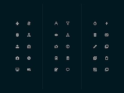Icon Sets branding hr icon mixing travel ui