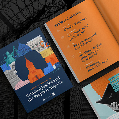 The Barna Report advocacy book design booklet design branding collage layout design magazine design print design report design
