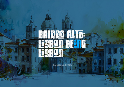 Bairro Alto - Brand Book brand book brand guidelines branding design graphic design identity logo