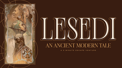 Lesedi Opera Pitch Deck art deco branding graphic design logo design opera pitch deck