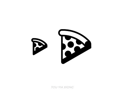 NYC icon: pizza 2d art branding design figma food geometric graphic icon illustration illustrator logo new york city nyc pepperoni pizza ui