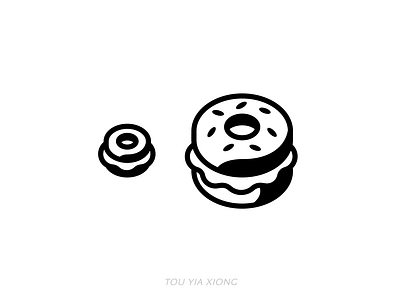 NYC icon: BEC 2d art bacon bagel bec branding cheese design egg everything figma geometric graphic icon illustration illustrator logo ui vector