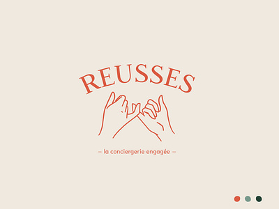 Reusses - Logo branding clothing concierge design illustration instagram logo logotype reuse sister sisterhood vector