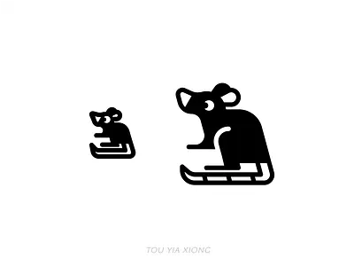 NYC icon: Rat 2d art branding design figma geometric graphic icon illustration illustrator logo mouse new york city nyc rat ui vector