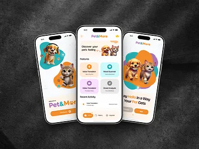 Pet and More ai design ui ux design