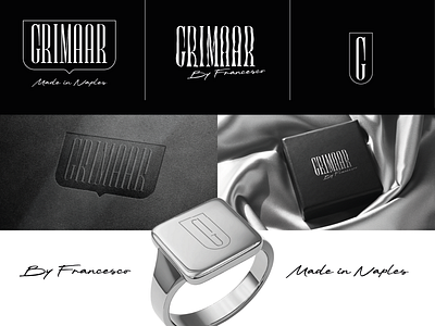 Grimaar - Alternative Jewelry brand branding creative design designer icon jewelry logo