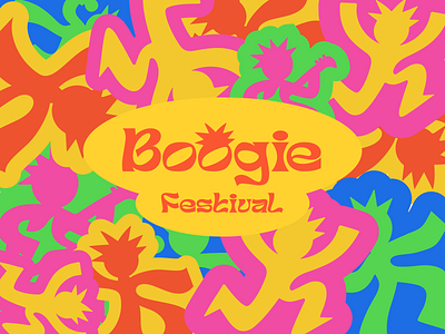 Boogie Festival - Music Fest Visual Identity brand brand music festival brand visual brand visual identity branding colorful design event branding fest design festival festival design graphic design illustration music music fest music festival retro retro branding visual identity