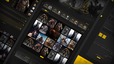 Community Website UI & UX Design community graphic design ui ux web webdesign website