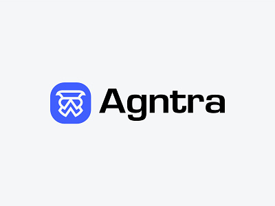 Agntra logo design agntra logo apps apps design brand mark creative design elegant finance identity identity design letter a letter t logo logo mark logodesign luxury sifatdesign type visual identity
