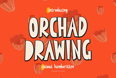 Orchad Drawing | Cutout Handwritten freehand