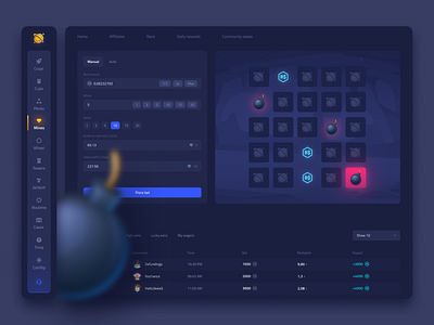 BloxFlip - Mines Mode by Romanov for Bang Bang Studio on Dribbble