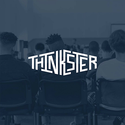 Text-Based Logo Design for "THINKSTER" Unique Shaped Typography brand identity branding design design logo flat graphic design illustration logo logo design logos logotype text text logo timeless typography unique unique logo wordmark wordmark logo