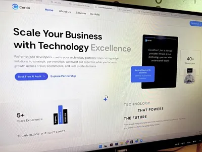 Landing Page comingsoon design graphic design it company landing page landing page ui ui ux design ux vibrant colors website design