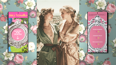 Baroque Romance Mobile UI romantic aesthetic