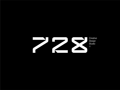 728 728 brand identity branding creative design studio logo logo design logo designer
