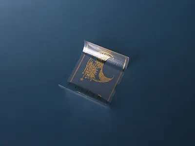 Gold Metallic Print Glossy Transparent Stickers art clear labels clear stickers custom stickers design die cut glossy gold design graphic design label design labels logo metallic stickers sticker design stickers transparent stickers