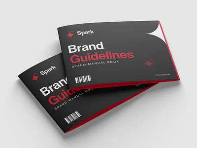 Spark Solutions—Brand Guidelines & Visual System branding brandingidentity brandmark graphic design guidelines logo logotype modern solutions spark visualidentity