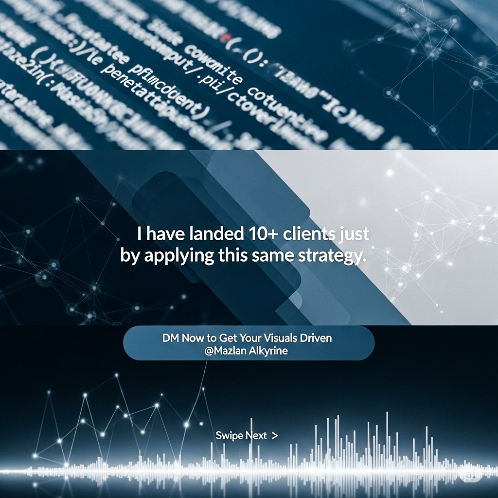 Client Strategy Carousel Design | Mazlan Alkyrine branding client outreach creative graphic desiging graphic design high quality design linked in post linkedin carousel linkedin carousel best format linkedin client hunting slide design social media design vector design