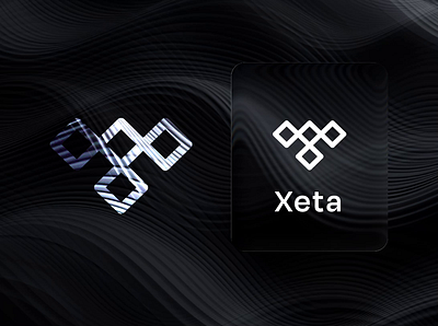 Xeta - abstract tech logo design 2d 3d ai animation branding creative design graphic design illustration logo minimal motion graphics tech ui ux