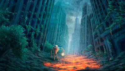 Tinhabitants - Digital Painting 2d art 2d graphics artist associationofillustrators character design design illustration