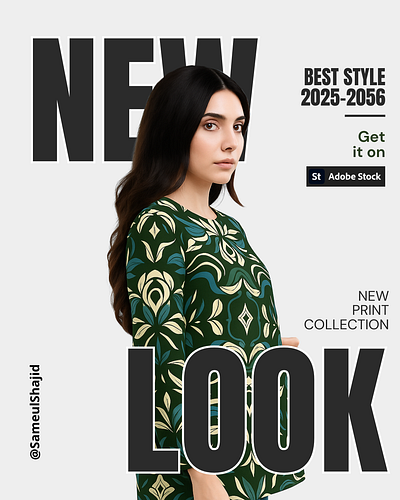 Elegant abstract seamless pattern with organic, floral shapes luxury designs