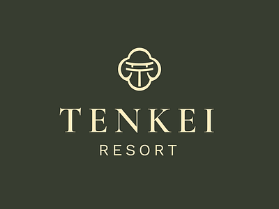 Tenkei Resort - Logo & Branding animate art direction brand brand identity branding branding identity creative direction graphic design hospitality hotel japan logo logo design mark resort visual identity