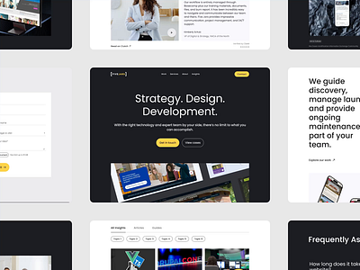 A Fresh Look at Five Jars. Our Website Redesign Project branding ui ux website design