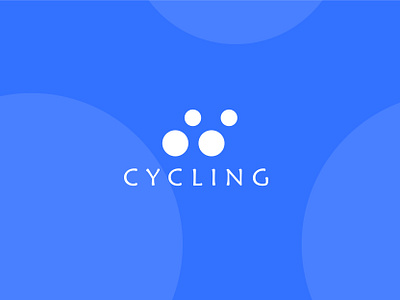 Cycling Logo Design brand identity branding circle cycle cycle company icon logo logo design minimal logo symbol