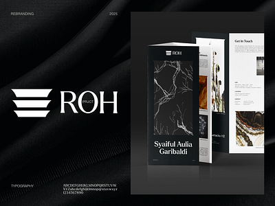 ROH Project - Rebranding Concept artgallerydesign brandidentity branding brandtemplates contentcreation creativedesign design graphic design logo rebranding rohproject visualidentity