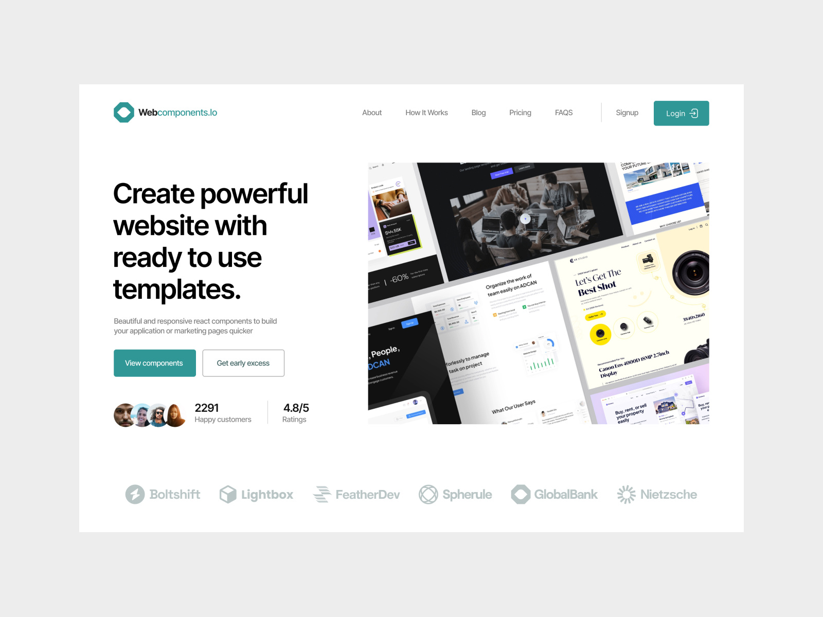 Website Header design by Muhammad Akram on Dribbble