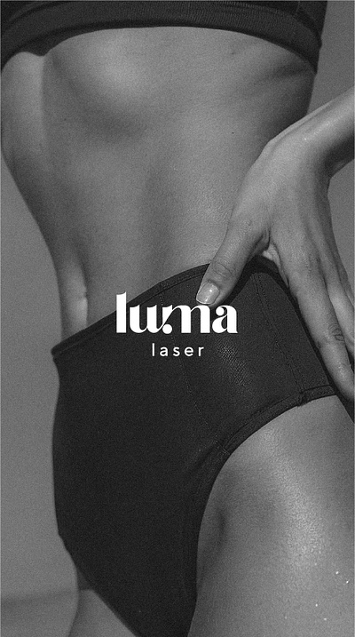 Luma laser logo aestetics aestetics logo beauty logo beauty salon logo laser logo logo logotype luma luma beauty luma laser skin skin logo