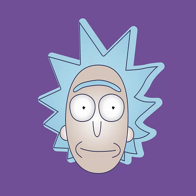 Rick and morty Rive Animation animation graphic design motion graphics ui