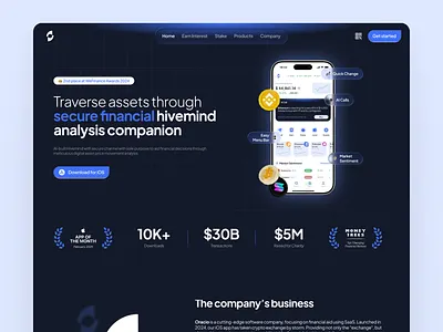 crypto ai analysis app website landing page design ai app blue branding crypto dark design exchange figma finance framer graphic design illustration landing page logo mobile ui ux wallet web
