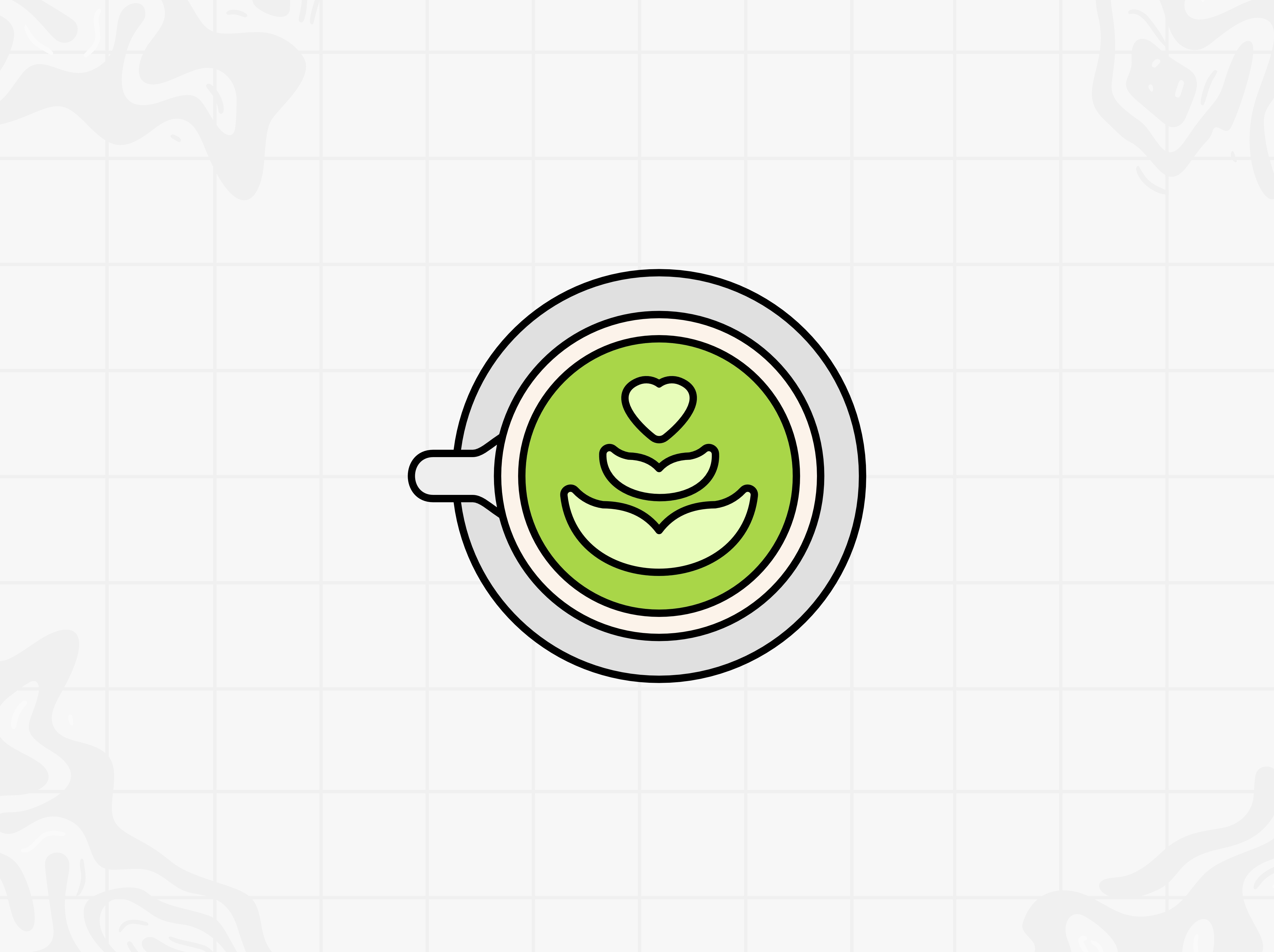 Matcha Latte Icons design flat design graphic design greentea greentea icon greentea icon design greentea icon pack greentea icon set icon icon design icon pack icon set ui