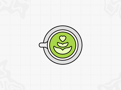 Matcha Latte Icons design flat design graphic design greentea greentea icon greentea icon design greentea icon pack greentea icon set icon icon design icon pack icon set ui