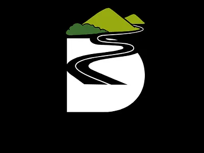 GREEN VALLEY D LOGO branding graphic design logo