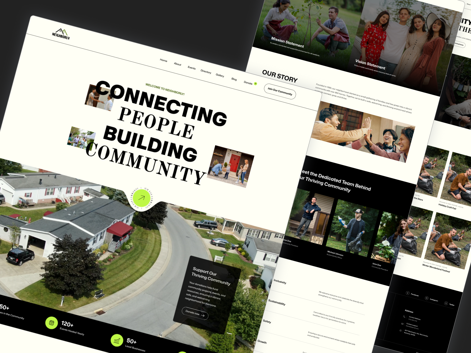 Example of Website & Web App UI/UX Design