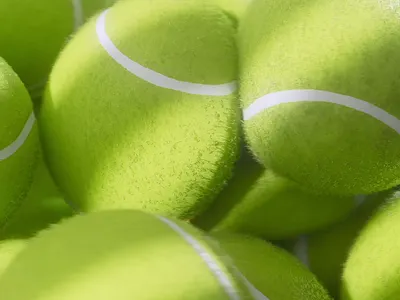 tennis balls 3d animation balls c4d design graphic design illustration motion graphics tennis tennis balls