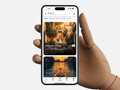 Travel Mobile App - TourStream UI Kit adventure instatravel mobileappdesign tourism travel travel app travel app design travel guide travel mobile app travelapp travelgram travelguide travelphotography uidesign uxdesign wanderlust