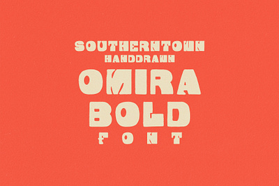 Omira- Hand-Drawn Typeface apparel design branding clothing brand clothing design display font fontsanserif vintage