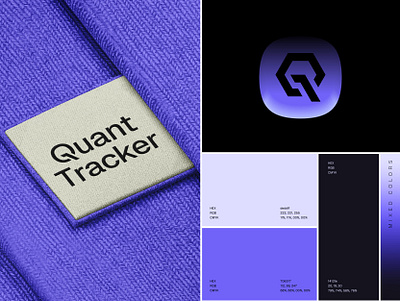 QuantTracker logo branding bitcoin brand identity branding crypto fintech logo logo logo design logos modern logo q logo symbol tech logo technology